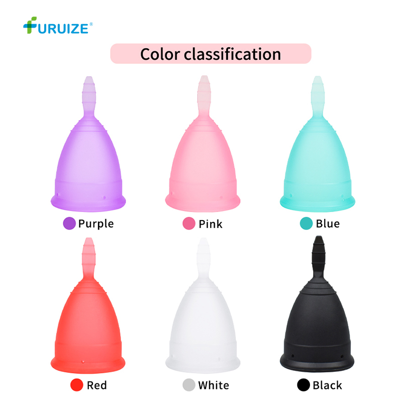 High Quality Low Price Reusable Women Menstrual Products Medical Silicone Menstrual Cup