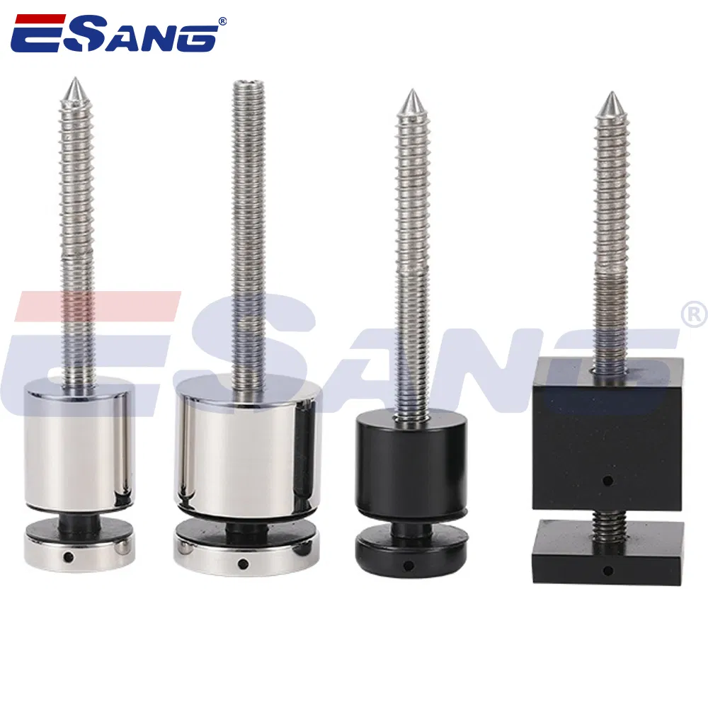Esang Balustrade Accessories Pool Spigot Balcony 316 304 Stainless Steel Glass Railing Clamps