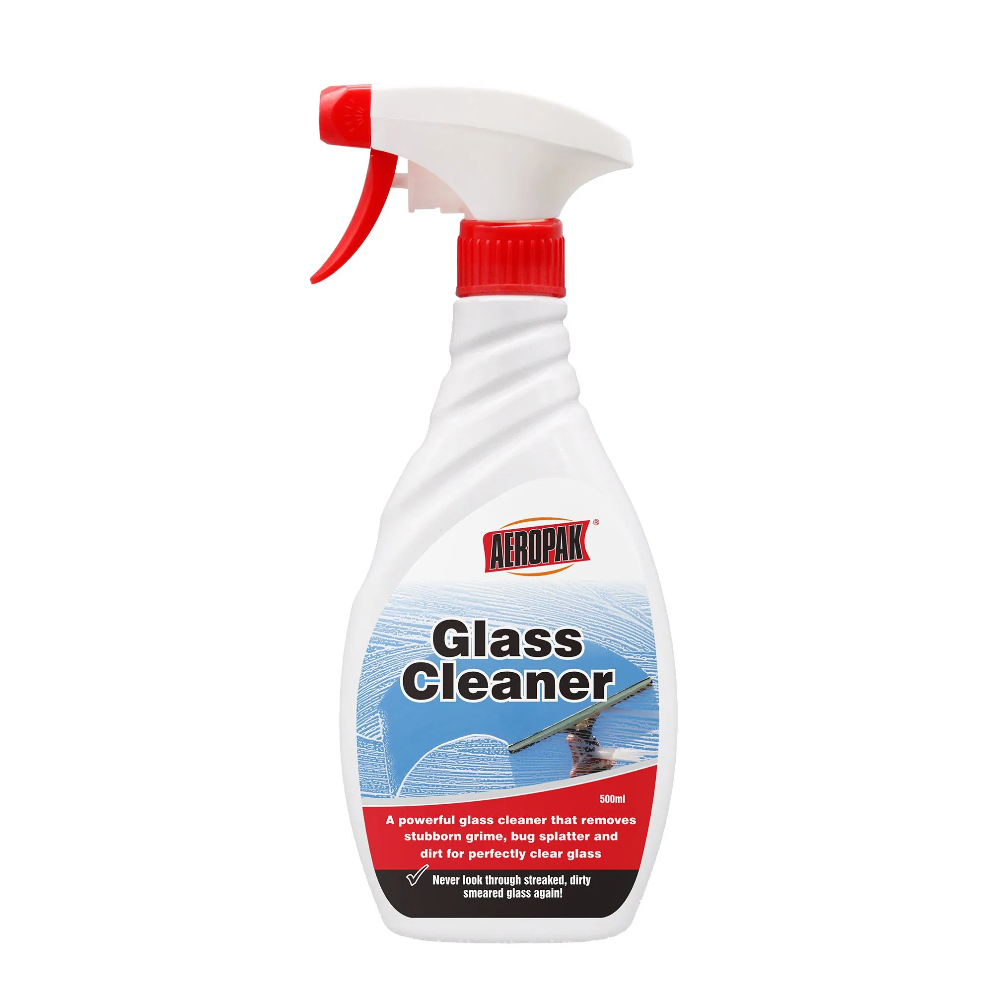 Aeropak 500ml Bottle Car Windshield Cleaner Oil Film-Removing Glass Stain Remover Window Mirror Dust Cleaner Spray