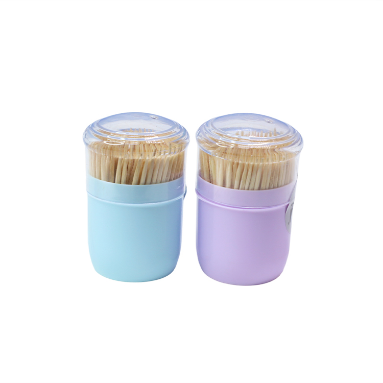 Box Bamboo Toothpick 100% Natural Disposable Bamboo Tooth Pick Double-Point Toothpicks Bamboo Utensil