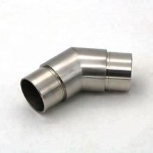 Stainless Steel Balcony Fence Elbow Balustrade Railing Pipe Fitting Stair Baluster Handrail