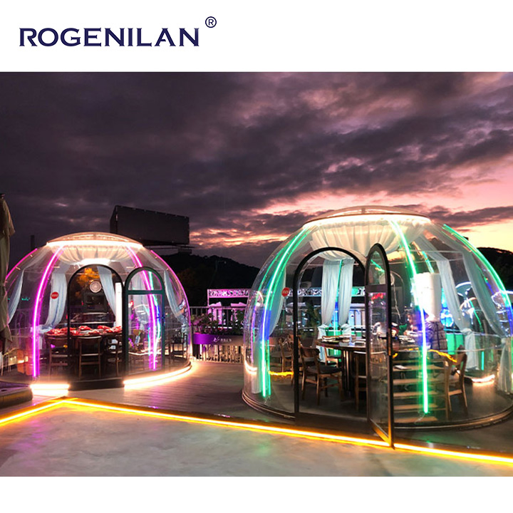 Custom Dome PC Home Hotel Dome Tent House Waterproof Transparent Bubble Tent