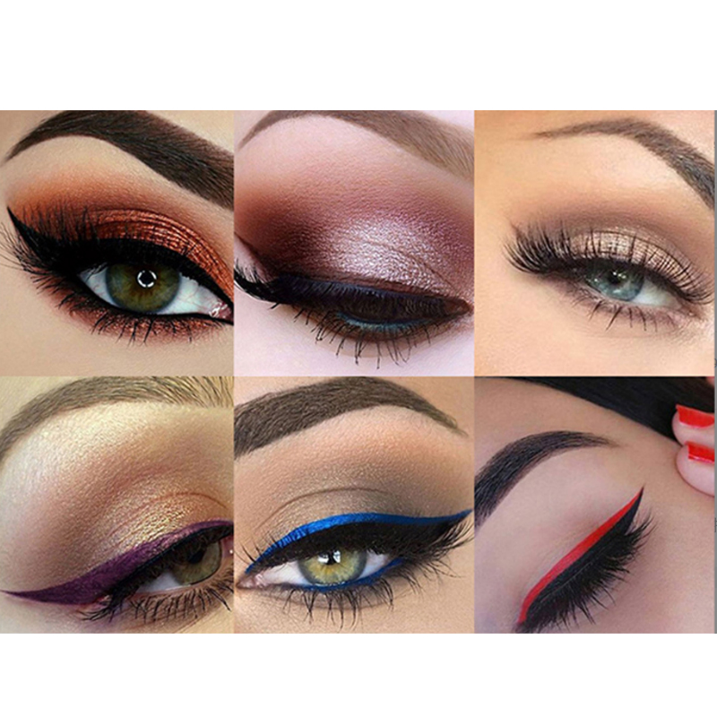 Customisation Color Eyeliner Waterproof Quick Drying Cotton Core Eyeliner