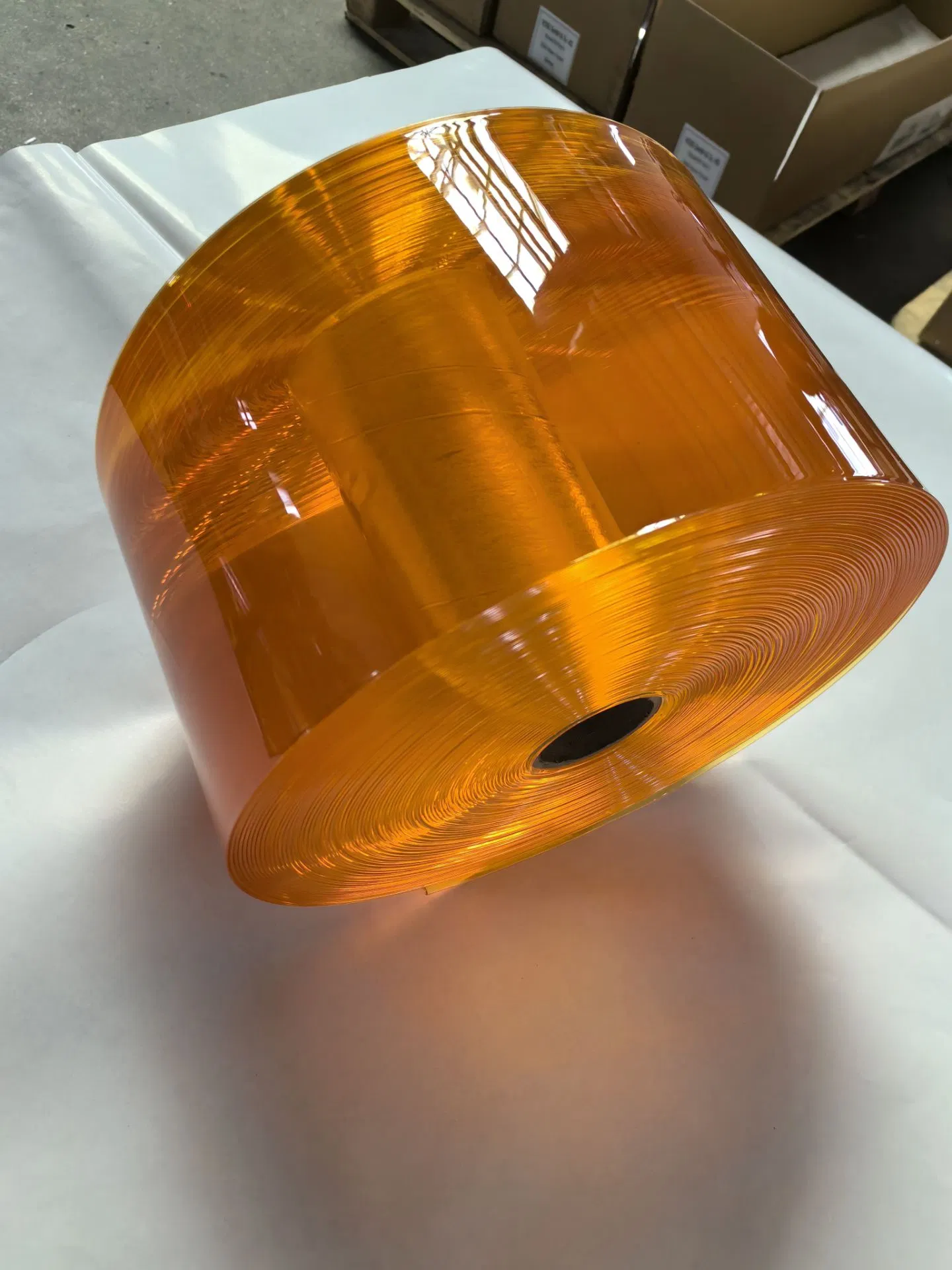 Orange Color High Quality Anti-Insect PVC Strip Curtain