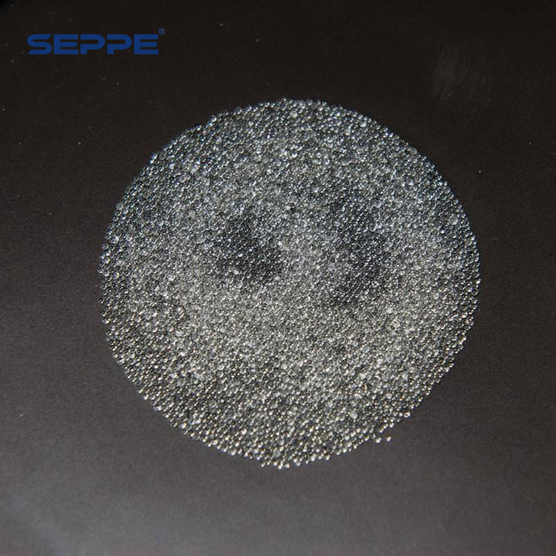 Grinding and Shot Blasting Glass Beads for Surface Treatment