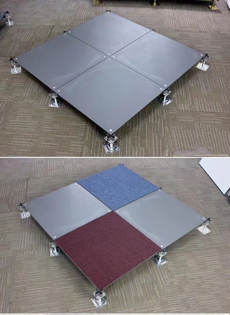 Exclusively Sustainable Raw Material OA600 /610 Steel Cement Raised Access Floor for Offices