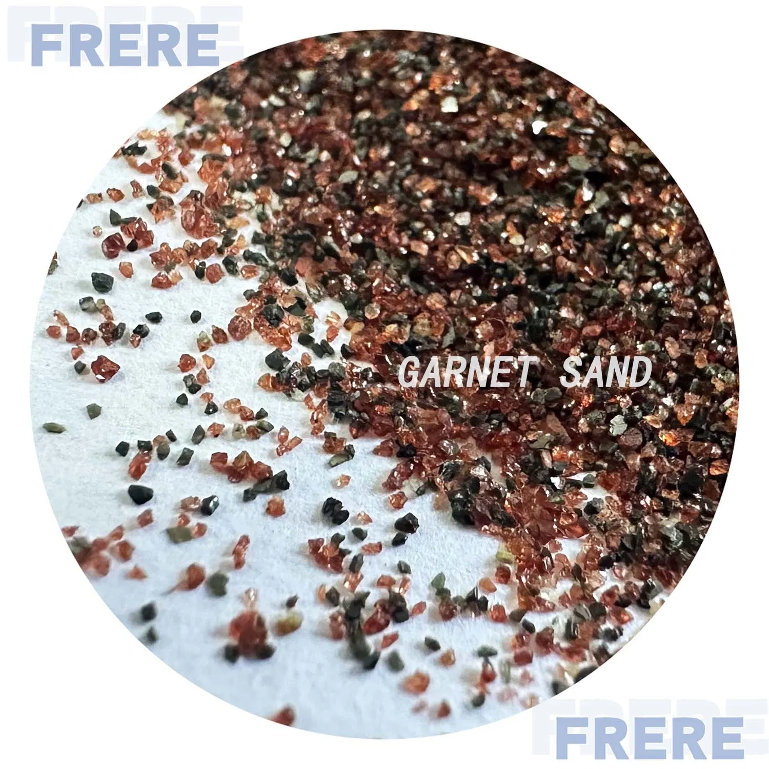 Промышленный гранатовый песок Premium для пескоструйной обработки