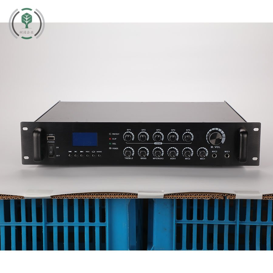 Bluetooth USB FM Multi-Zone PA Professional Audio MP3/FM Mix Amplifier