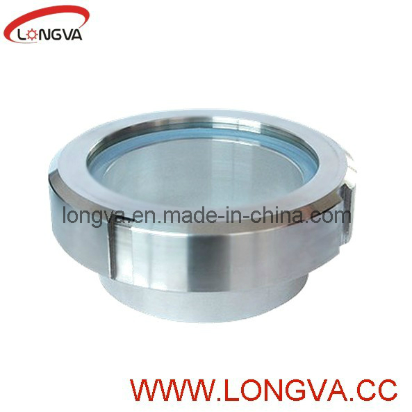 Stainless Steel Sanitary SMS Union Sight Glass with Welding Connection
