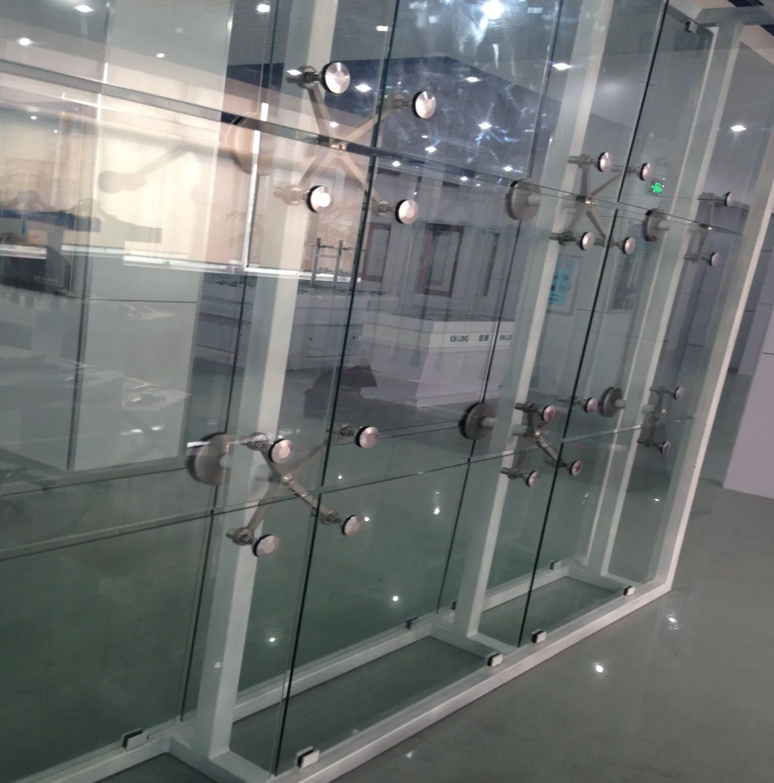 Sound-Absorbing Aluminum Frame Curtain Wall for Facade Building Cladding