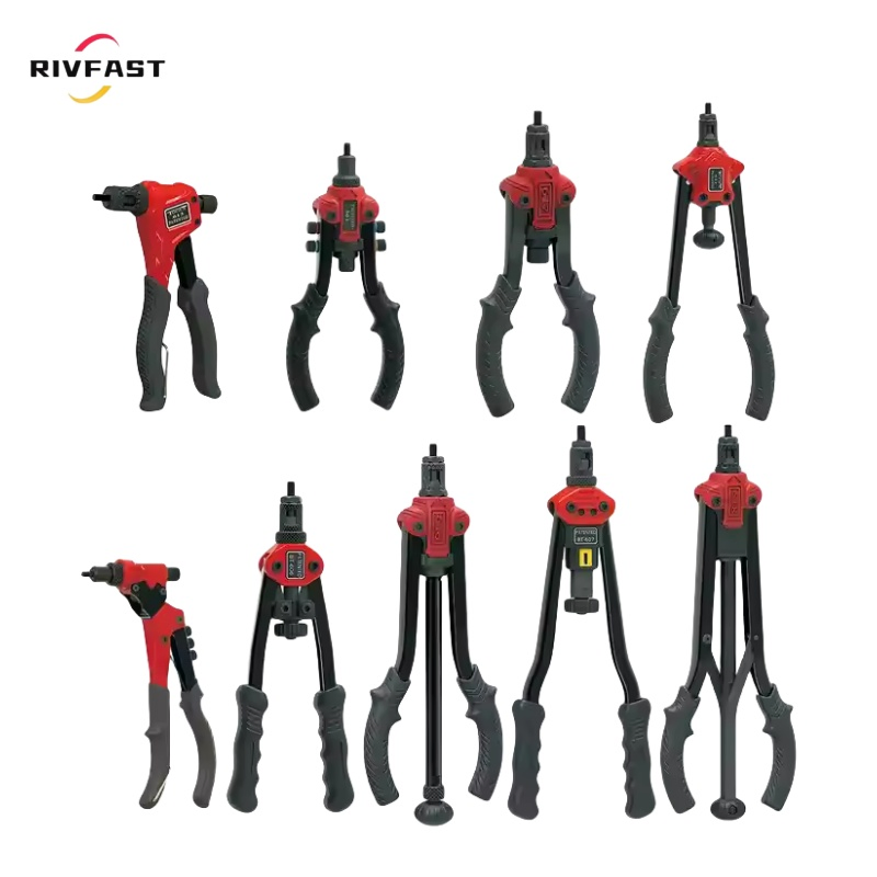 Профессиональная ручная заклепочная машина с алюминиевой рукояткой