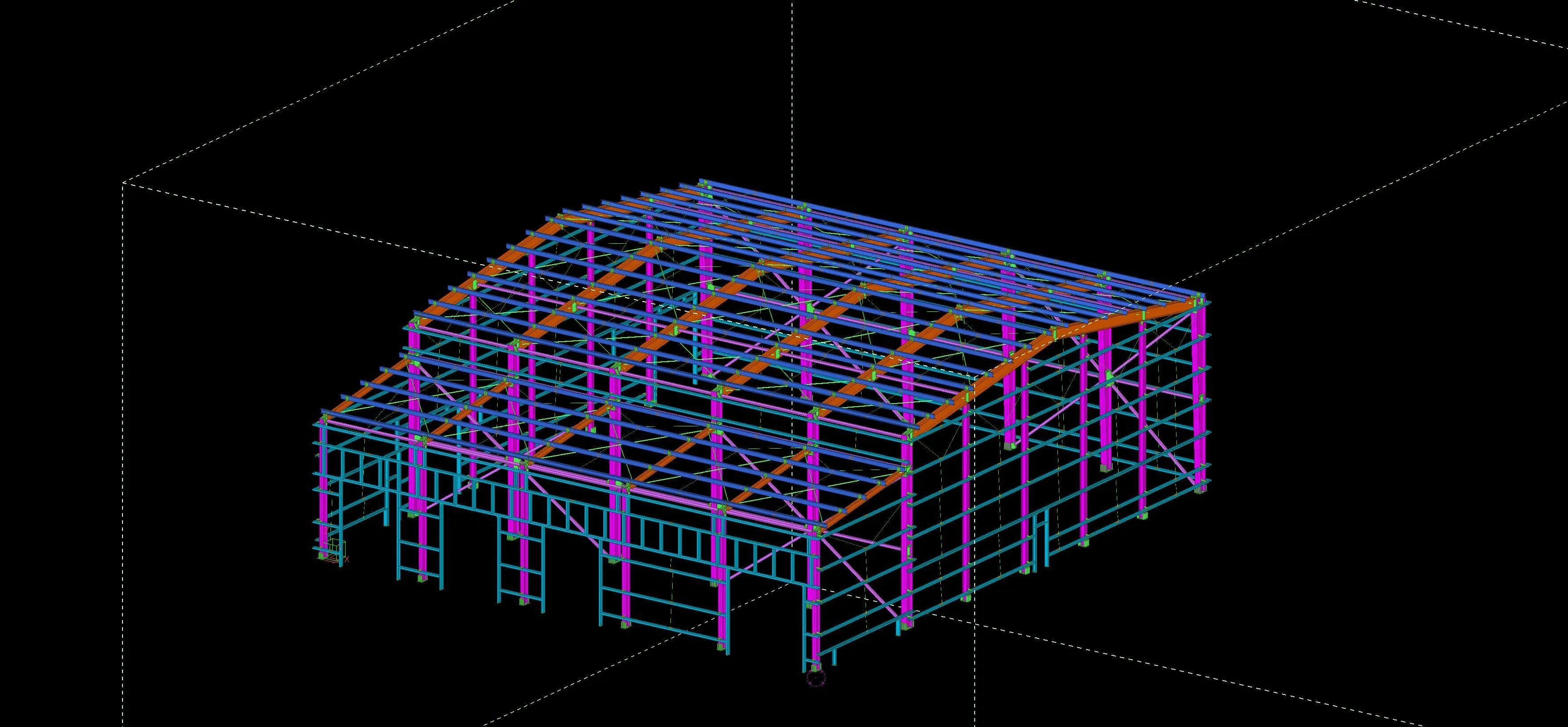 Steel Garage Steel Structure Building