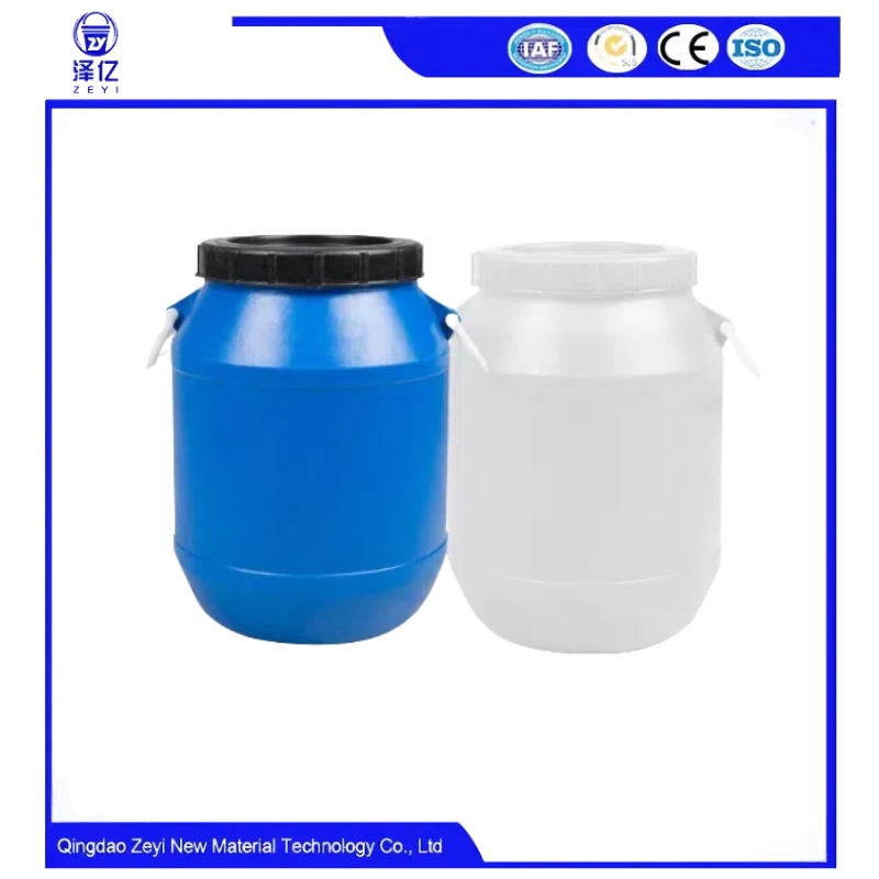 Light Weight Plastic Drum Round Bucket Ease Kitchen Waste Fertilizer Transport