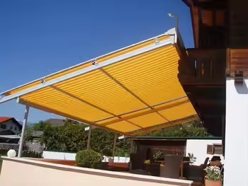 Sunshade Gazebo Waterproof Electric Awning Outdoor Retractable Roof