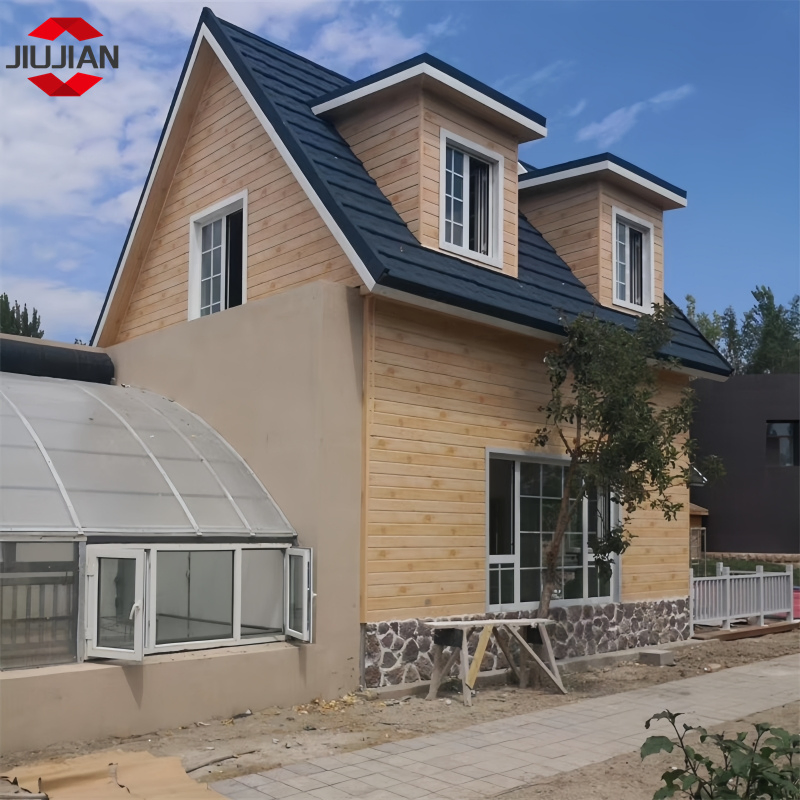 Light Steel Structure Luxury Fireproof Villa with SGS/CE/SAA Certifications