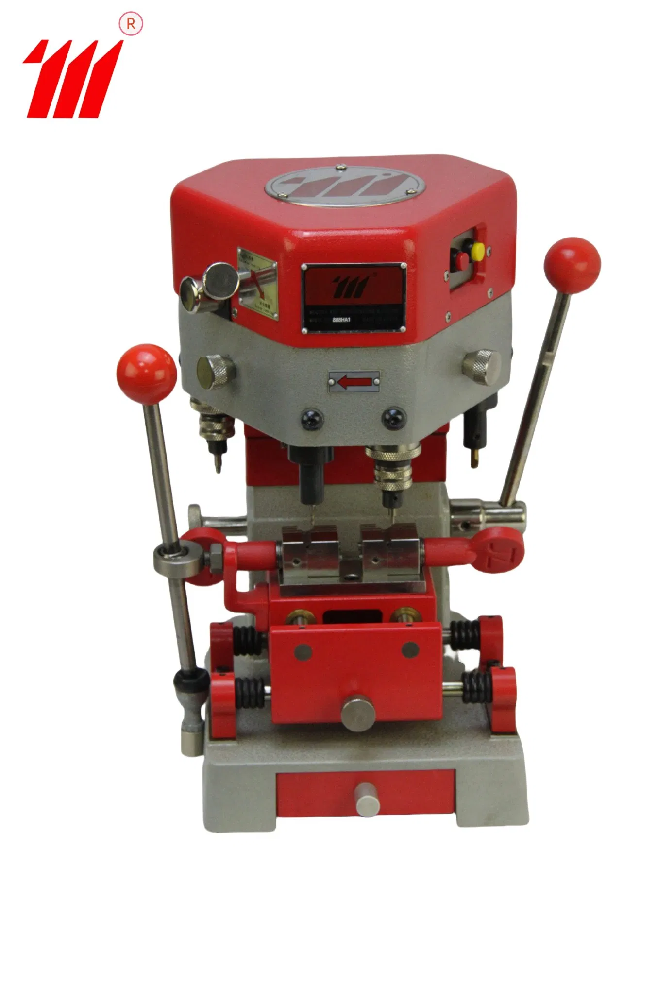 Jingzhun Triple-Eight-Ha1 Vertical Key Cutting Machine 110V/220V Key Duplicator for Locksmith