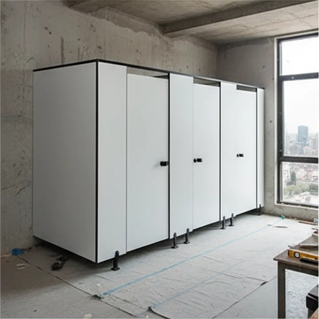 Stylish Affordable Compact Toilet Partition for Modern Bathrooms