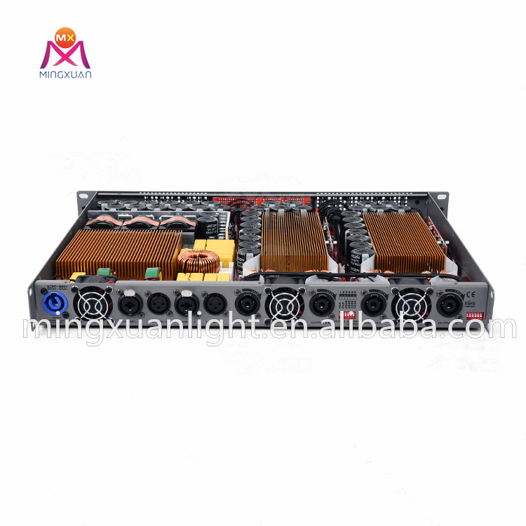 Профессиональный усилитель мощности 1U 1800W