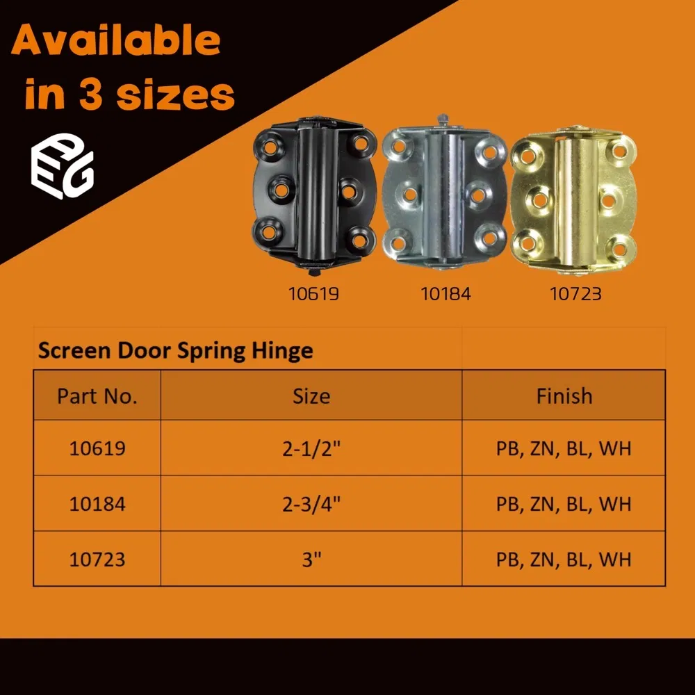 Durable Single Action Door Hinges for Windows and Doors
