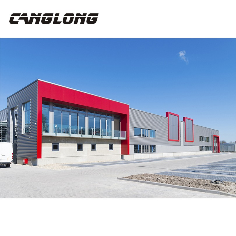 China Industrial Steel Structure Building Prefabricated Hall with Free Design in Burundi