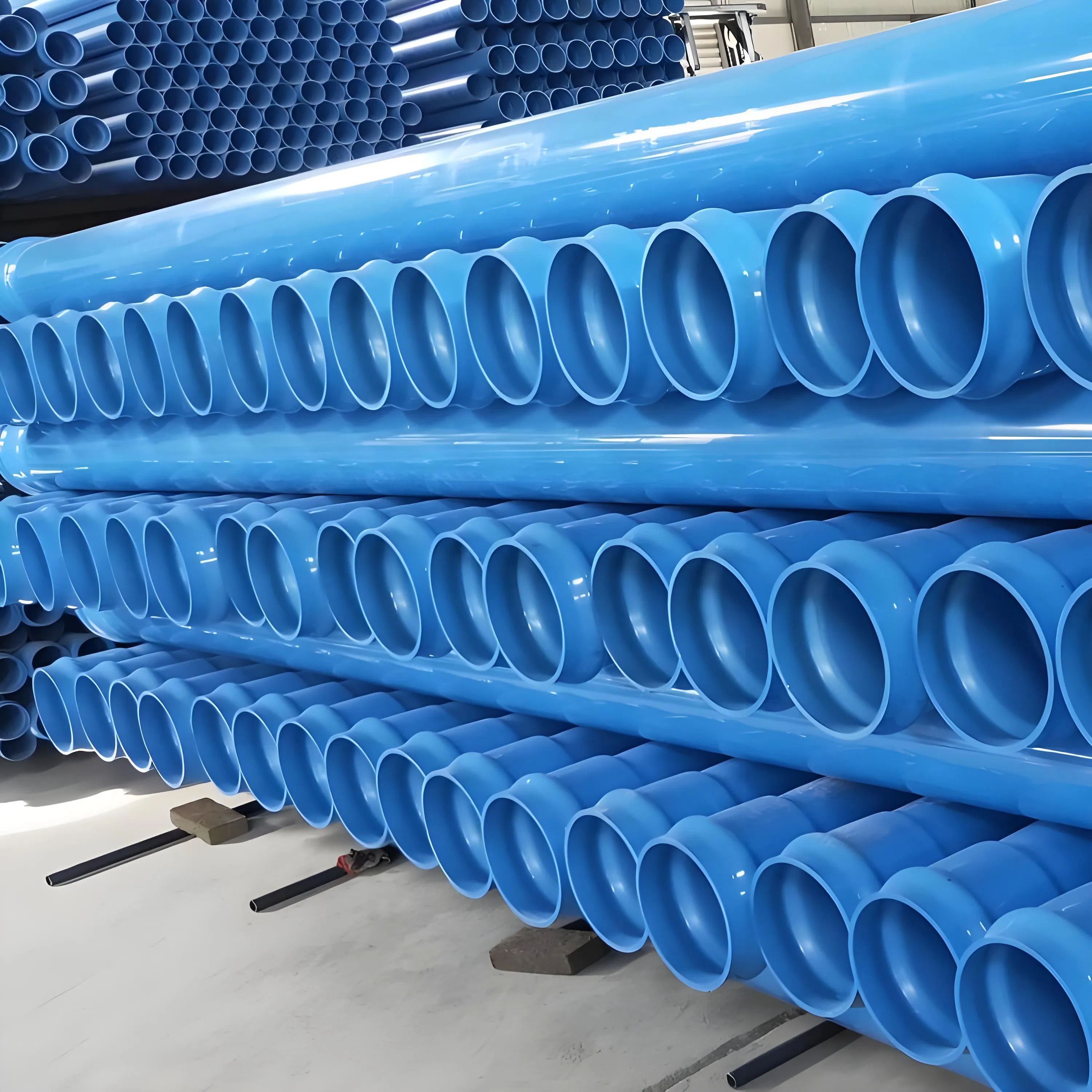 Blue PVC Pipe 20mm-630mm for Irrigation PVC Water Pipe