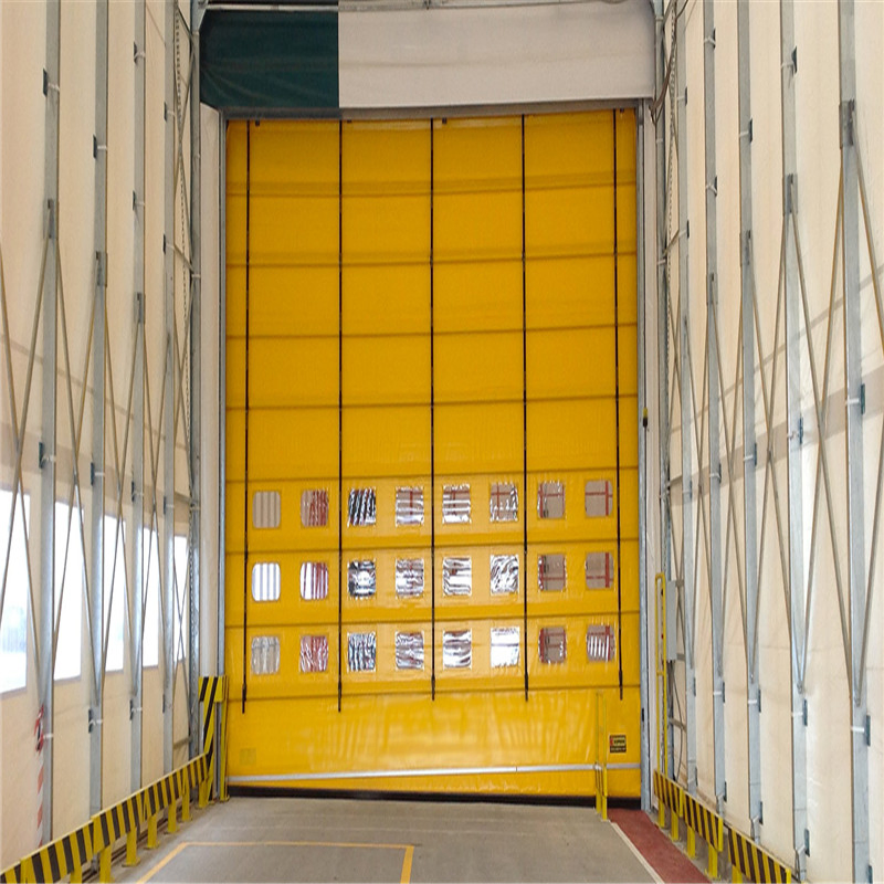 Vertical Top Quality High Speed PVC Overhead Shutter Door