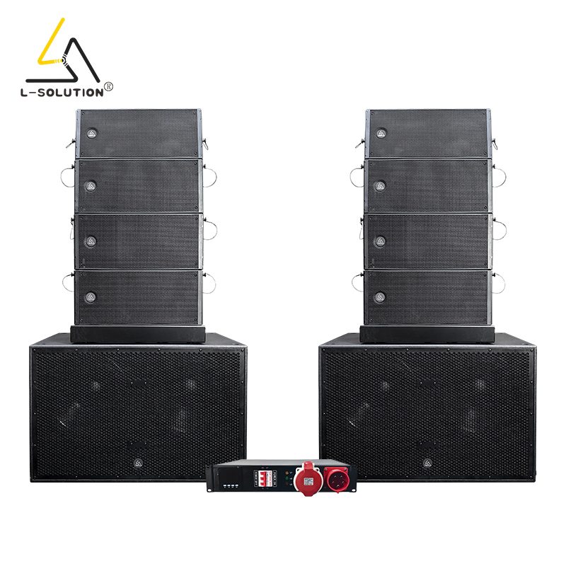 Active Dual 10 Inch Line Liarray Dual 18 Inch Subwoofer Sound Speaker