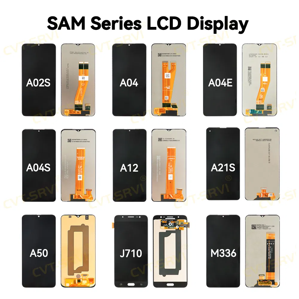 CVT-Srvi 100% Tested Original /OLED / High Quality Mobile Phone Display LCD for Samsung A04 A02s A04 A04e A12 A21s A50