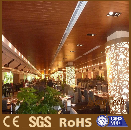 Foshan Integrate Ceiling WPC Artistic Ceiling for Hotel Decoration
