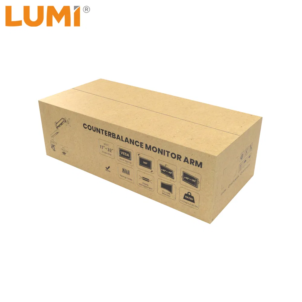 Алюминиевый кронштейн для монитора с пружиной LUMI