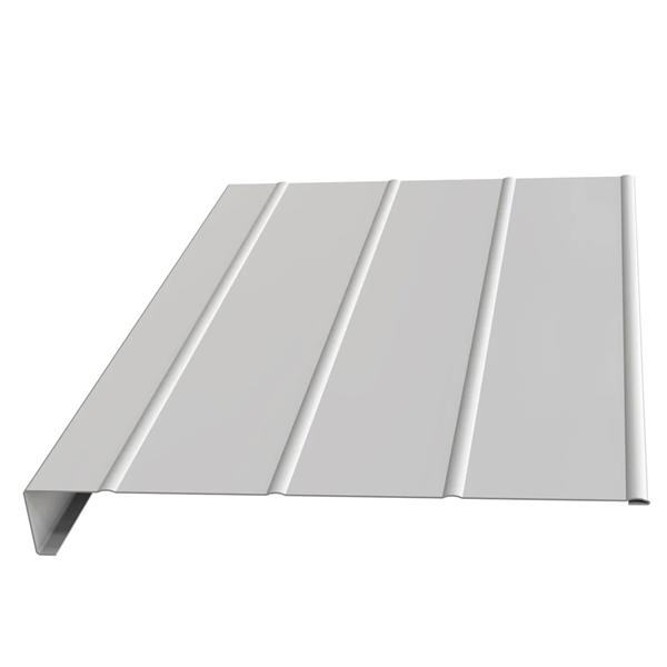 . 018 Thick Aluminum Ribbed Fascia for Canada
