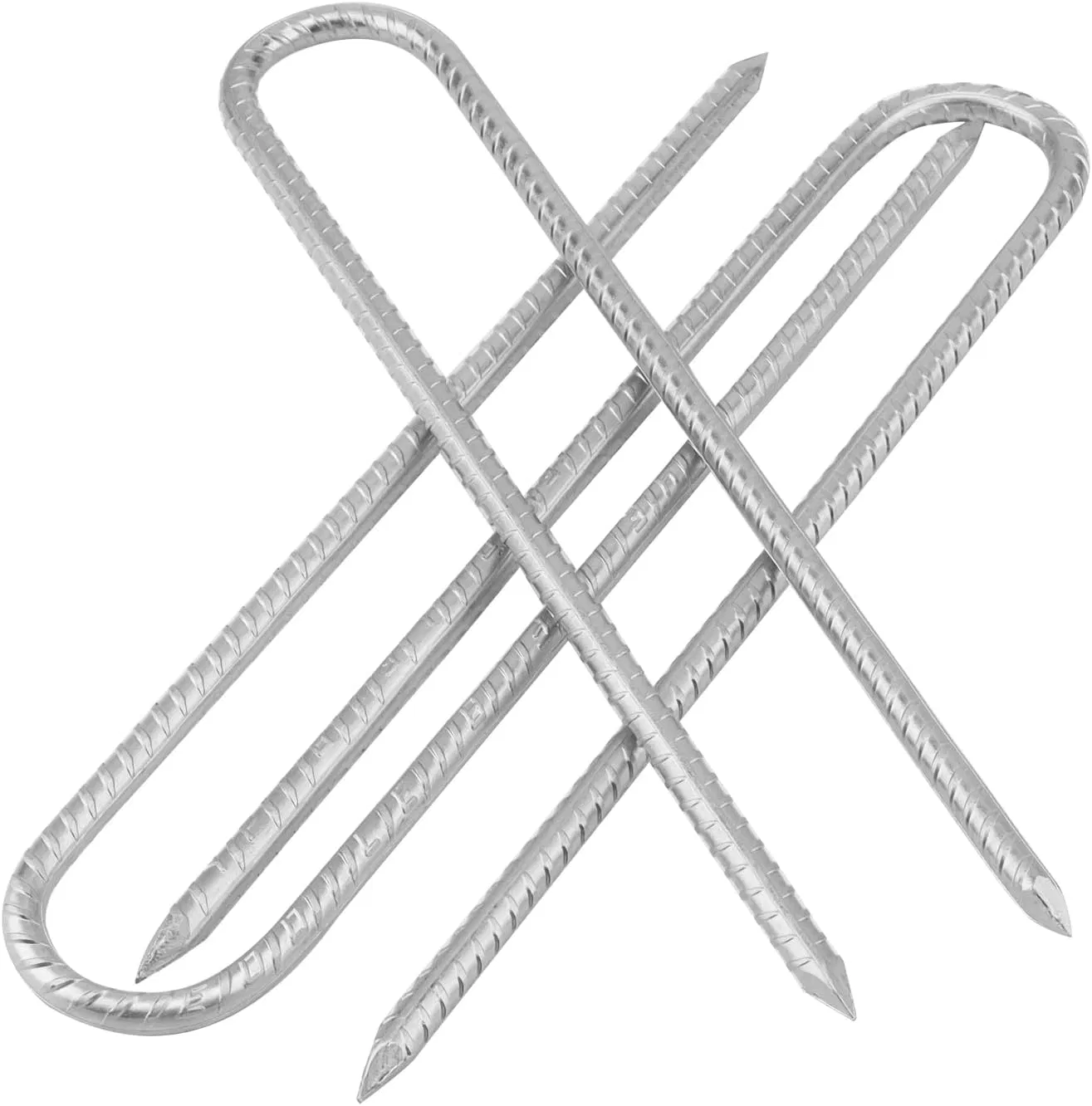 Sharp Anti Rust Heavy Duty Ground Wind Thread Ground Tent Stake