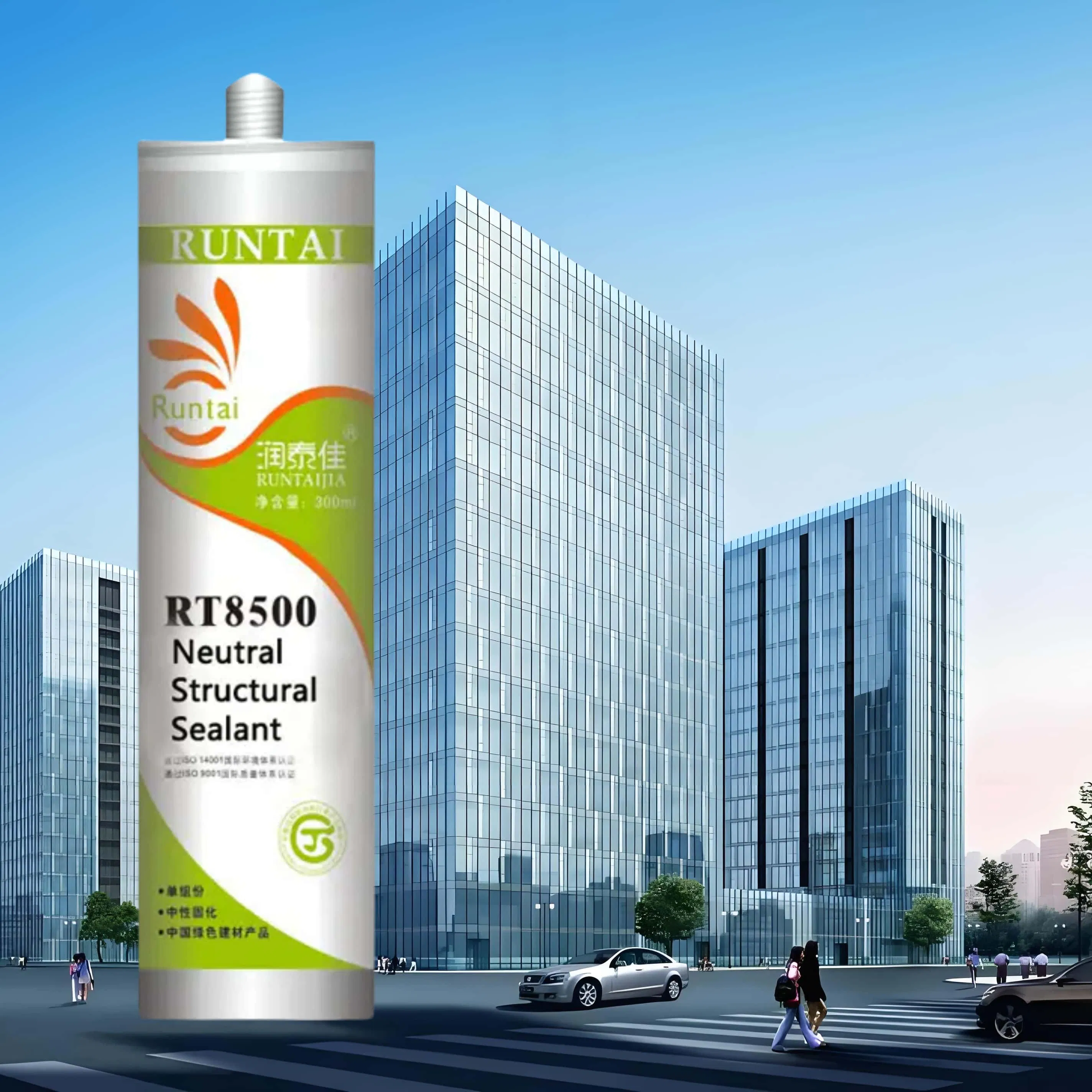 Multi-Purpose Silicone Sealant for Durable Curtain Wall Installations