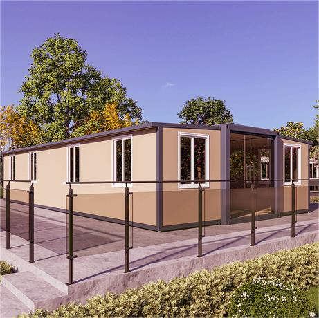 Professional Production of Double Wing Expansion Integrated Houses in China