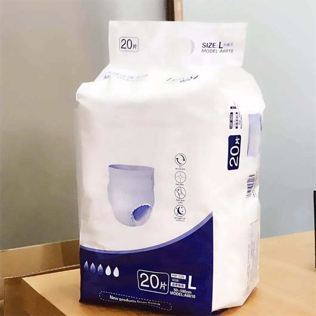 Super Absorption Soft Disposable Incontinence Pants Adult Diapers