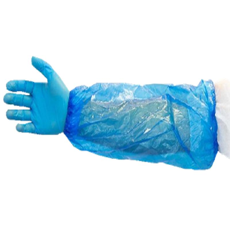 Disposable Waterproof Oversleeves for Arms, Oversleeves Protector for Cooking, Oilproof Arm Sleeves Covers, PVC Butcher Sleeve for Dish Washing, Gardening, Clea