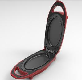 Removeable Pizza Maker with Optional Waffle Plate