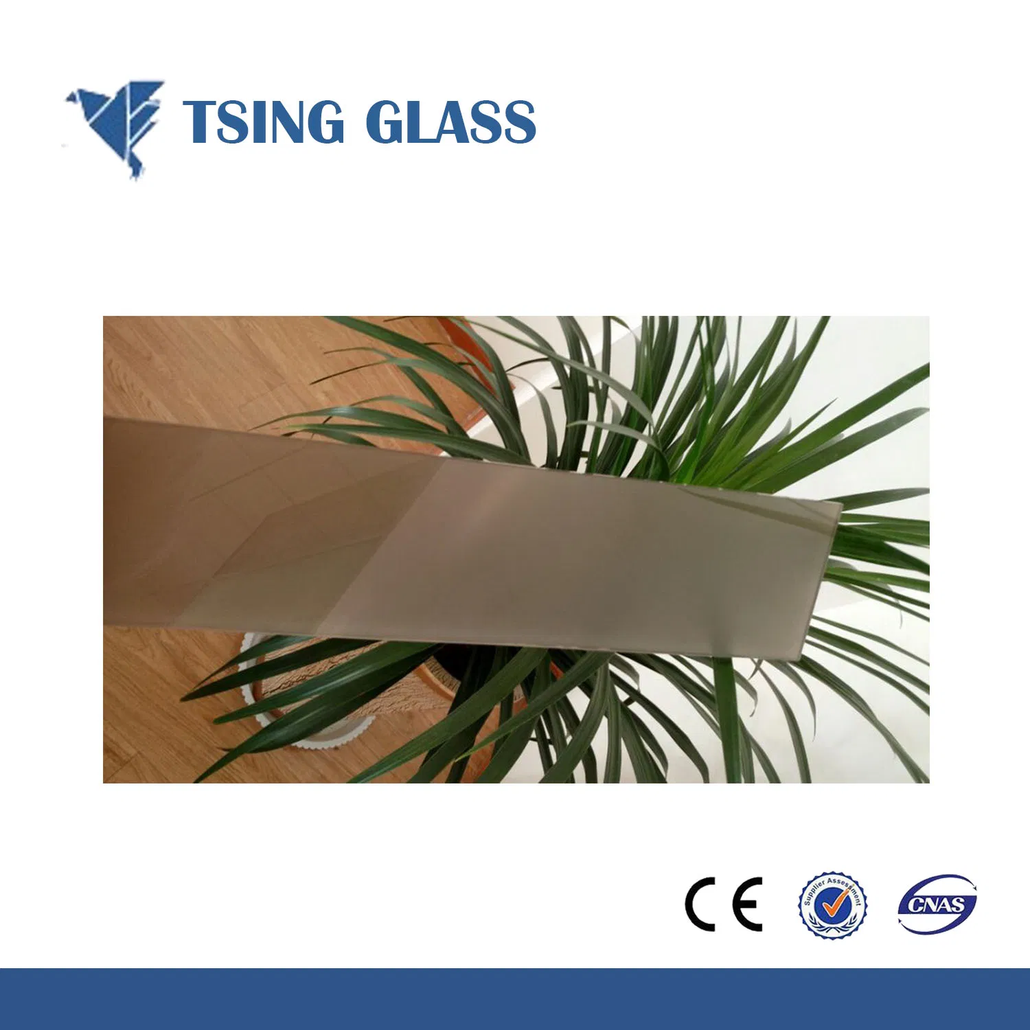 3-19mm Clear Colored Frosted Glass with High Quality