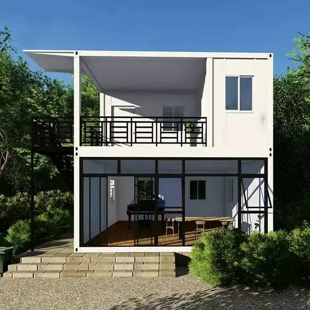 Waterproof Easy Assembly Stackable Portable Container Garage Dorm Prefabricated Mobile Prefab Homes Container House for Outdoor