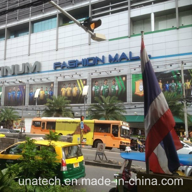 Outdoor Wall-Mounted Aluminium Tri-Prism Triple Fabric PVC Prisma Billboard