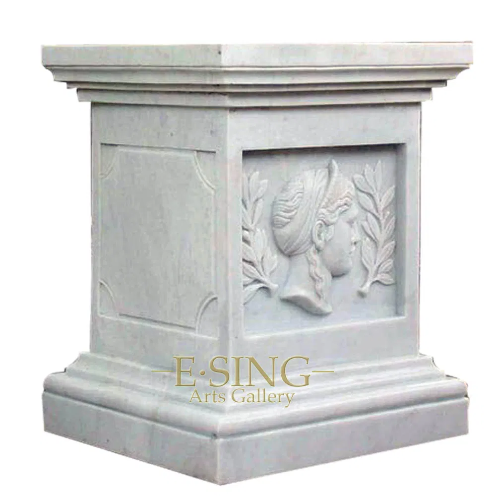 Natural White Marble Wholesale Factory Price of Marble Base
