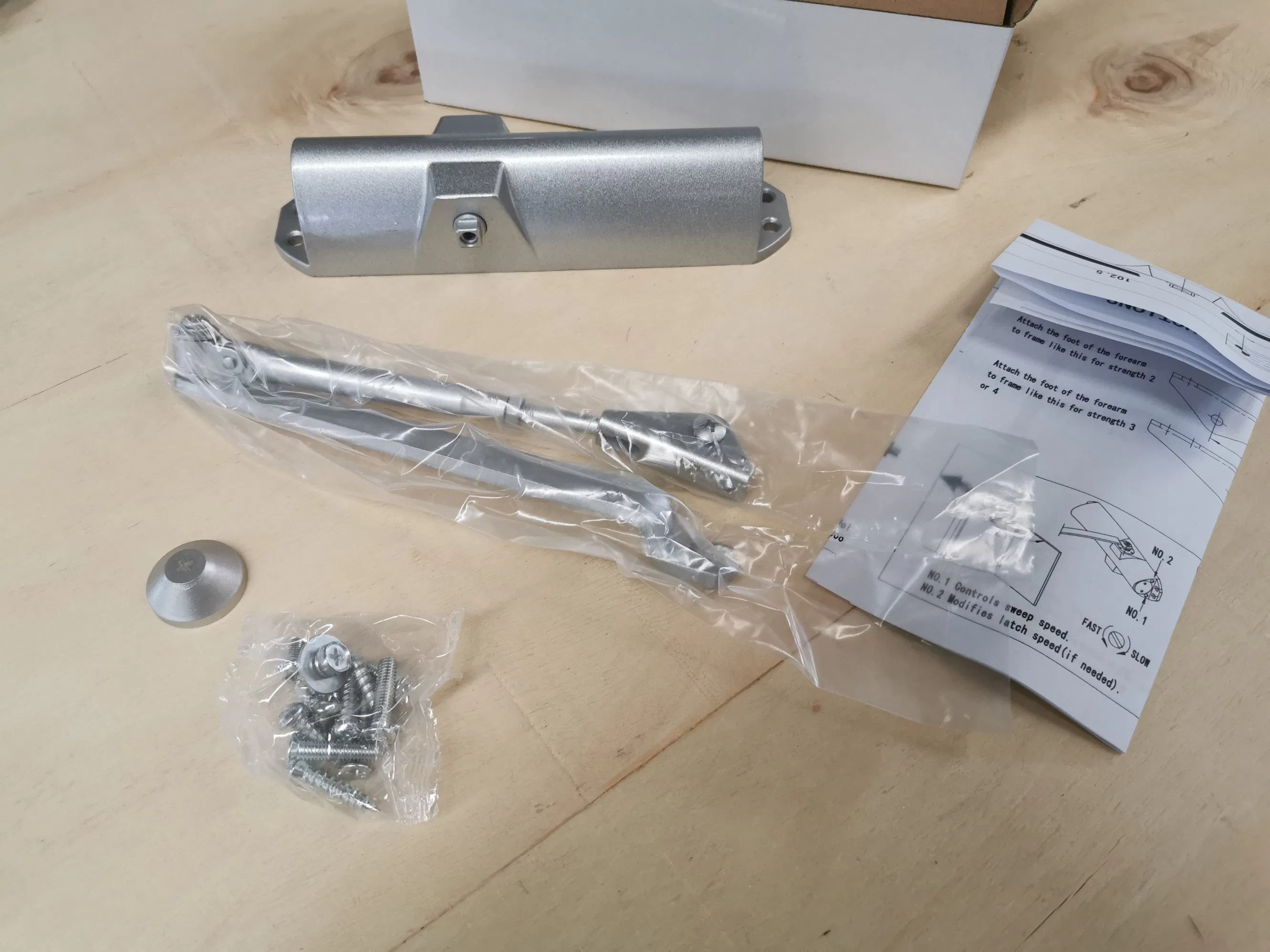 Fireproof High Quality Hydraulic Exterior Door Closers Home Hardware