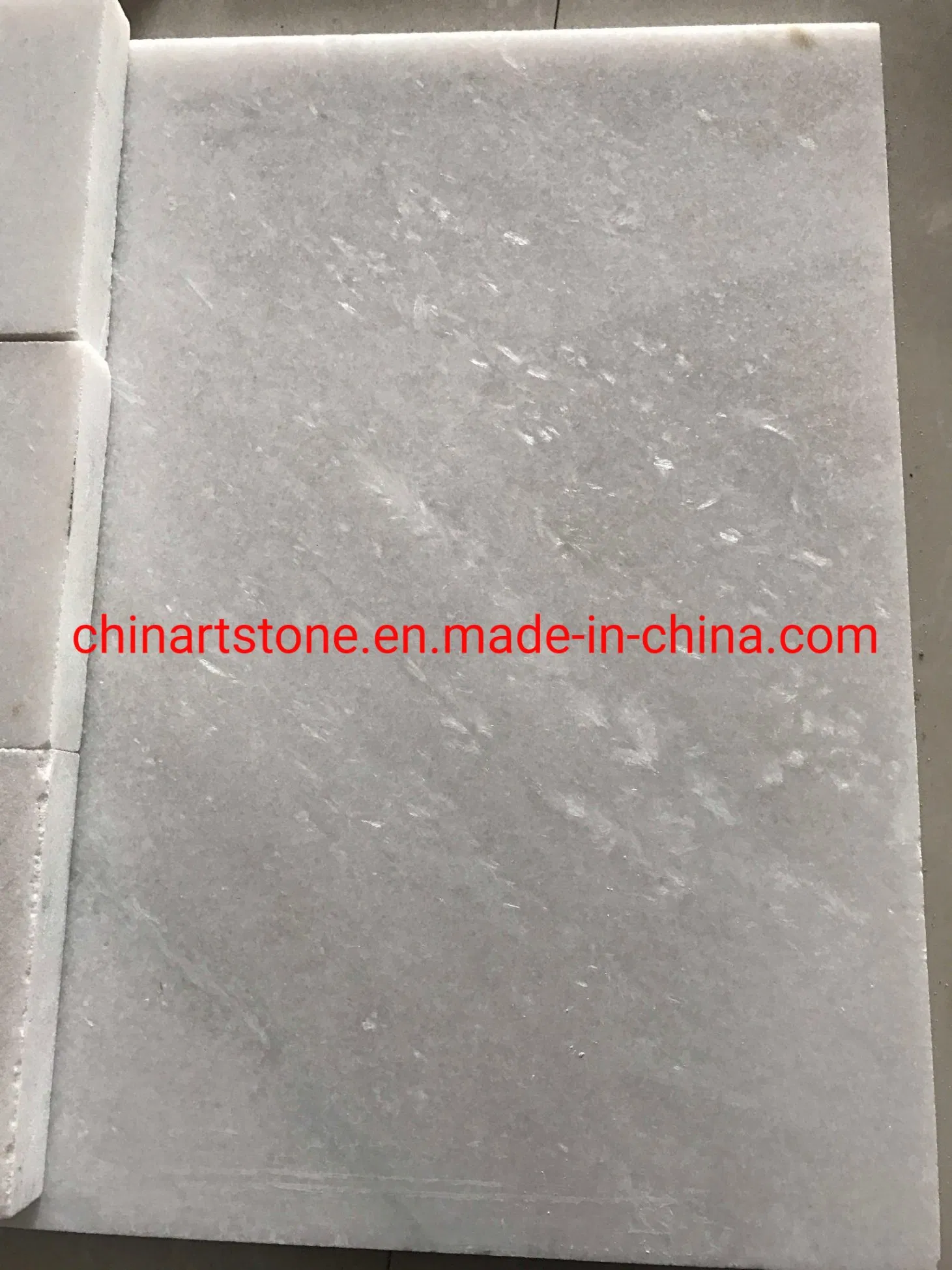 China Nature Snow White Marble for Slab and Tiles