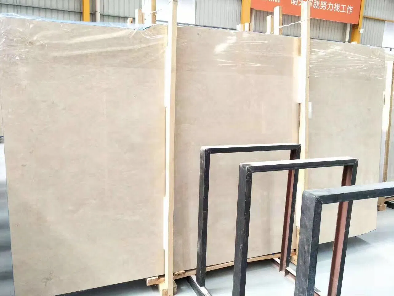 Decoration Material Spanish Jura Beige Marble Cream Marfil Marble Tile