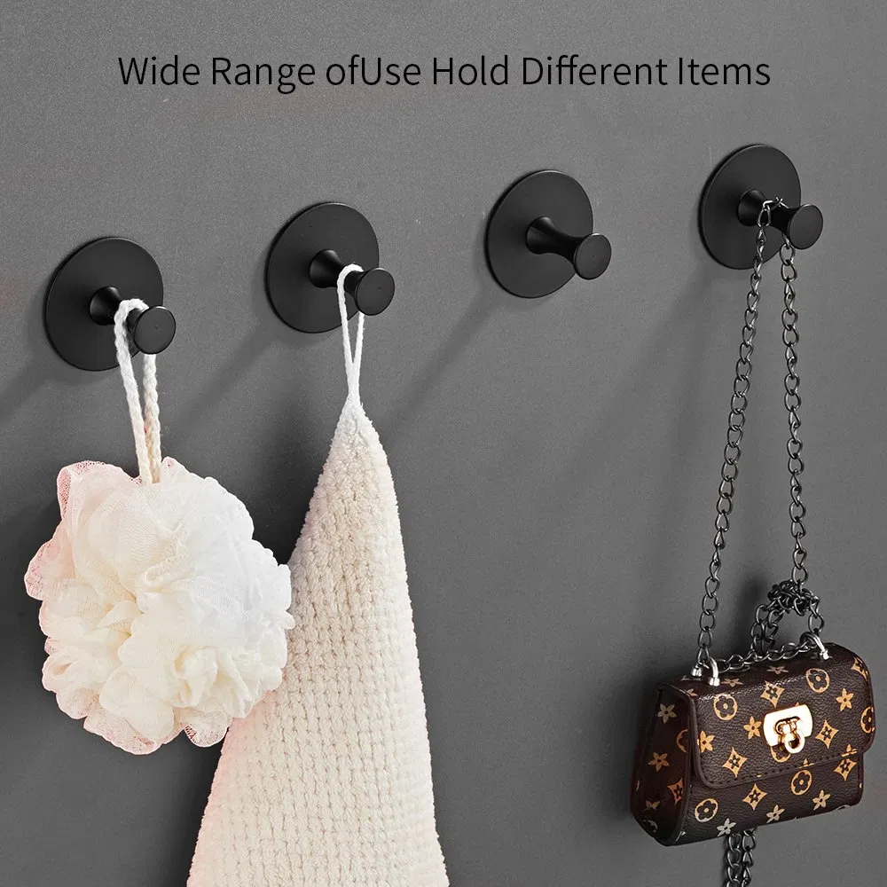 Настенный крючок для полотенец и одежды, алюминий