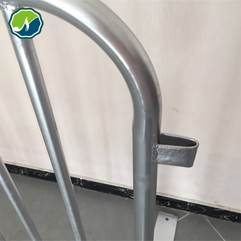 High Security Portable Temporary Fence Metal Steel Road Traffic Safety Crowd Control Pedestrian Barrier