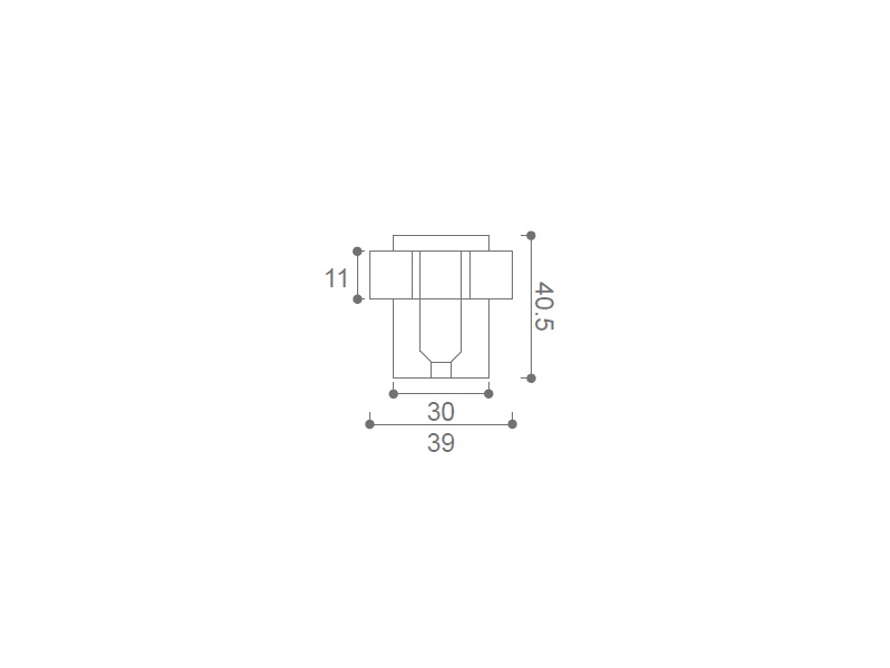 European Market Rubber Stainless Steel Door Stopper