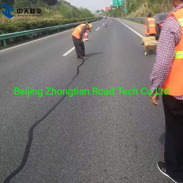 Overbanding Bitumen Polymer Asphalt Crack Tape Joint Strips Roll Black Road Repair
