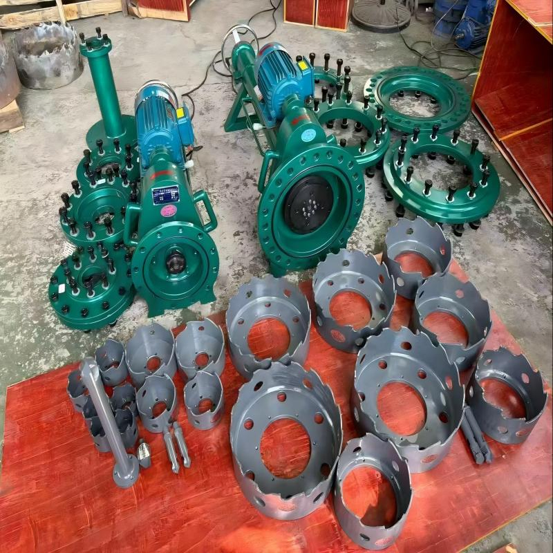 Factory Price Electric Pipeline Drill Hot Tapping Machine Set