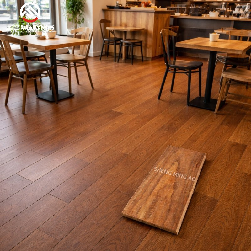 Инженерная доска из дуба, натуральный цвет